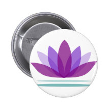 Lotus Flower on Water Pin