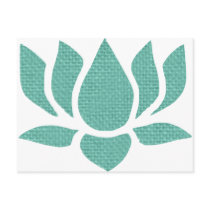 lotus flower post card