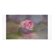 Lotus Flower Reflections Photo Cards