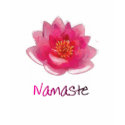 Lotus Flower Yoga T-Shirt "Namaste"