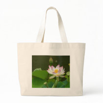 Lotus Flowers Ponds Canvas Bags