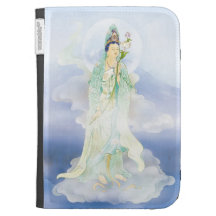 Lotus-holding Avalokitesvara Caseable Case Kindle Keyboard Covers