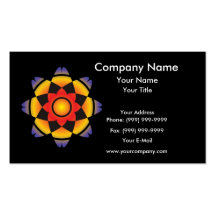 Lotus Inside Lucky Outside. Business Cards
