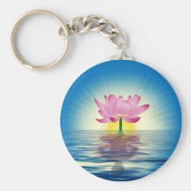 Lotus Reflection Key Chains