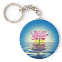 Lotus Reflection Key Chains