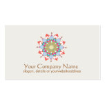 Lotus Symbol Health and Healing Business Card