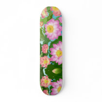 Lotus Water Lilies Skateboard