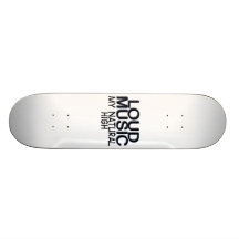 Loud Music Natural High Custom Skate Board