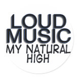Loud Music stickers