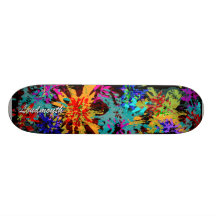 loudmouth abstract skate boards