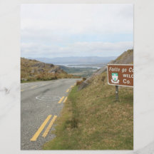 Lough Inagh Valley Flyer Design