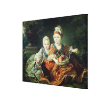 Louis de France  duc de Berry and Louis de canvas prints