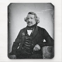 Louis Jacques Mande Daguerre ~ 1844 Mouse Pads