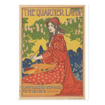 Louis John Rhead - The Quartier Latin Post Card