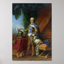 Louis XV  King of France & Navarre, 1750 Posters