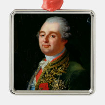 Louis XVI Christmas Ornaments