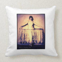Louise Brooks in Panniers Pillow
