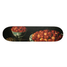 Louise Moillon Cherries Strawberries Gooseberries Skateboard Decks