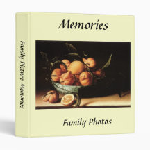 Louise Moillon's Bowl of Curacao Oranges (1634) Vinyl Binder