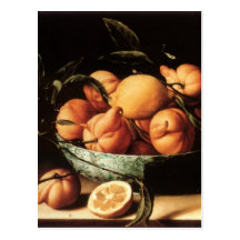 Louise Moillon's Bowl of Curacao Oranges (1634) Postcard