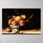 Louise Moillon's Bowl of Curacao Oranges (1634) Posters