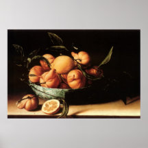 Louise Moillon's Bowl of Curacao Oranges (1634) Posters