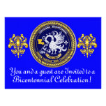 Louisiana 8.75" x 6.5"  Important Notes Below Custom Invitations
