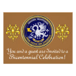 Louisiana 8.75" x 6.5"  Important Notes Below Personalized Announcement