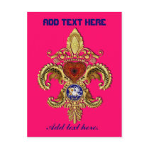 Louisiana Bicentennial Flor de lis View Hints Post Cards