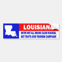 LOUISIANA BUMPER STICKER