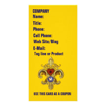 Louisiana Business  Card Photo Vertical Photo Card