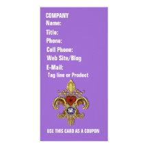 Louisiana Business  Card Photo Vertical Custom Photo Card