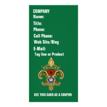 Louisiana Business  Card Photo Vertical Photo Cards