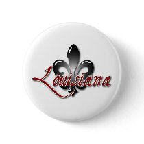 Louisiana Pinback Button