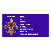 Louisiana Card Photo Business Horiz Custom Photo Card