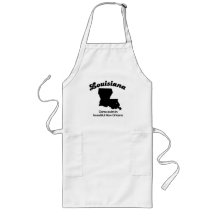 Louisiana - Come swim beautiful New Orleans Apron
