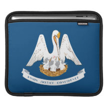 Louisiana Flag MacBook Sleeves