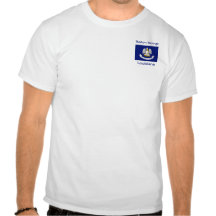 Louisiana Flag Map City T-Shirt