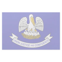 Louisiana Flag Customized Stationery