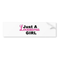Louisiana Girl 2 Bumper Stickers