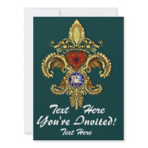 Louisiana Inivitations  Over 50 Colours Invites