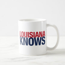 Louisiana Knows Coffee Mugs