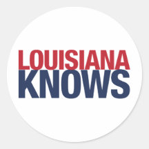 Louisiana Knows Stickers