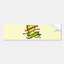 Louisiana LA US Motto ~ We're Not ALL Drunk Bumper Stickers