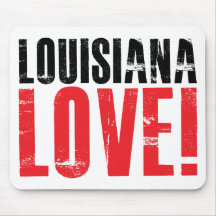 Louisiana Love Mouse Pads