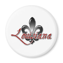 Louisiana Refrigerator Magnets