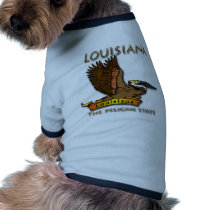 Louisiana Pelican State Pelican Dog Clothes