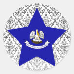 Louisiana Star Stickers