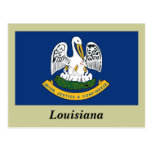 Louisiana State Flag Post Cards