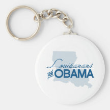 Louisianans for Obama.png Key Chain